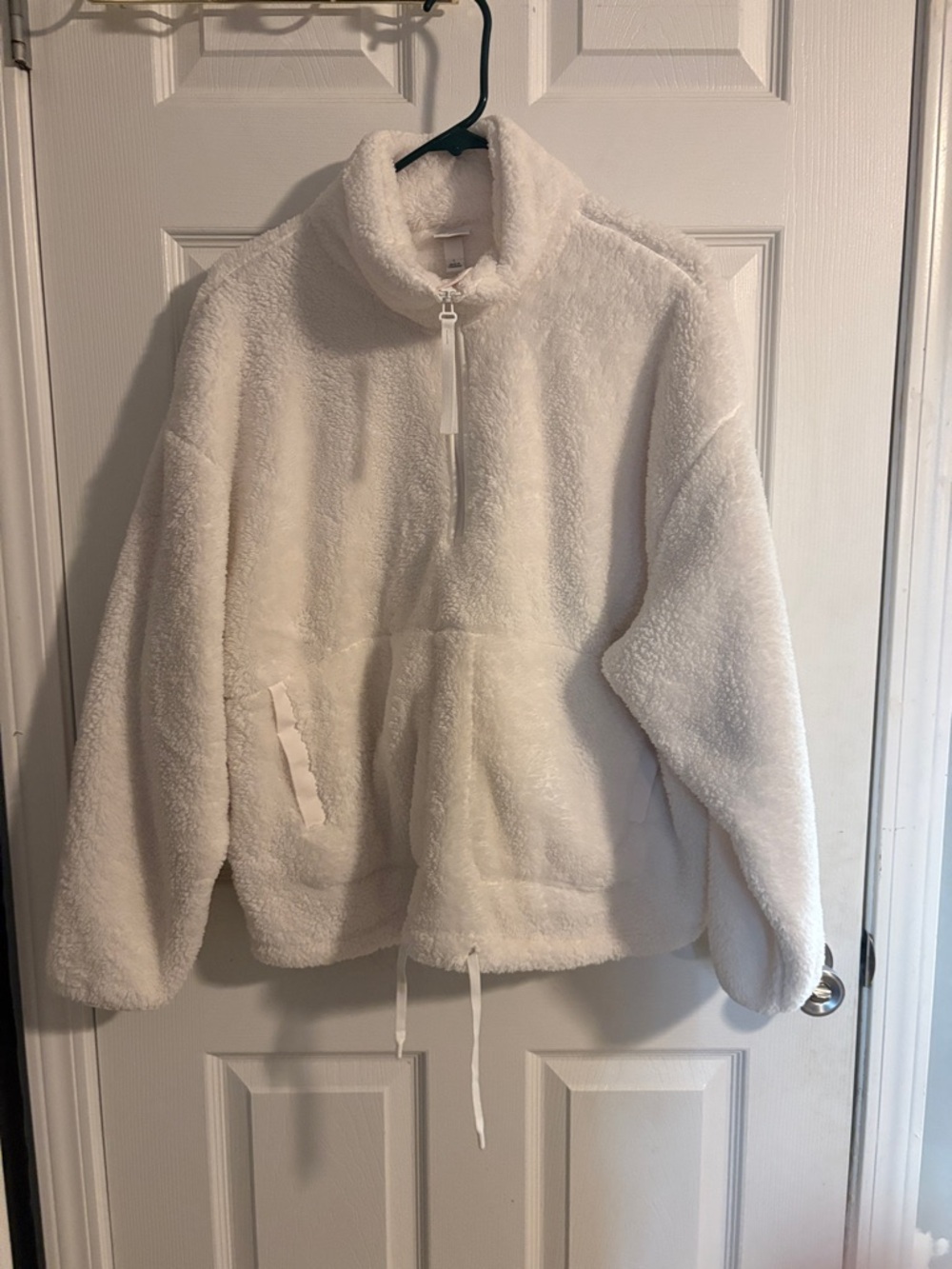 Target White Teddy Jacket